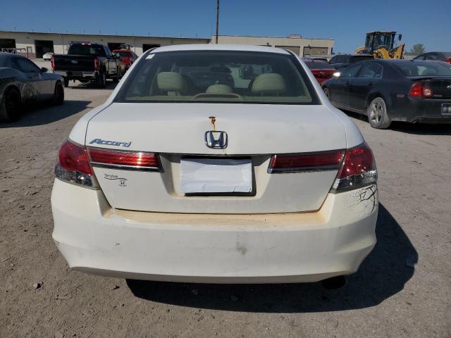 1HGCP2F33CA241556 - 2012 HONDA ACCORD LX WHITE photo 6
