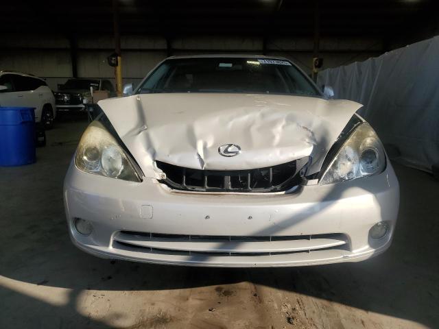 JTHBA30G655121810 - 2005 LEXUS ES 330 SILVER photo 5