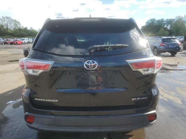 5TDJKRFH7FS117399 - 2015 TOYOTA HIGHLANDER XLE Qara foto 6
