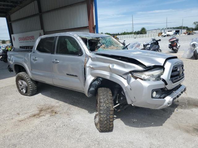 3TMAZ5CN2KM110188 - 2019 TOYOTA TACOMA DOUBLE CAB SILVER photo 4