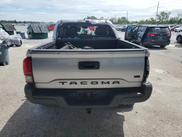 3TMAZ5CN2KM110188 - 2019 TOYOTA TACOMA DOUBLE CAB SILVER photo 6