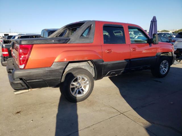 3GNEC13T53G133739 - 2003 CHEVROLET AVALANCHE C1500 ORANGE photo 3