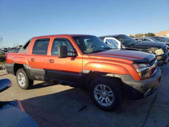 3GNEC13T53G133739 - 2003 CHEVROLET AVALANCHE C1500 ORANGE photo 4