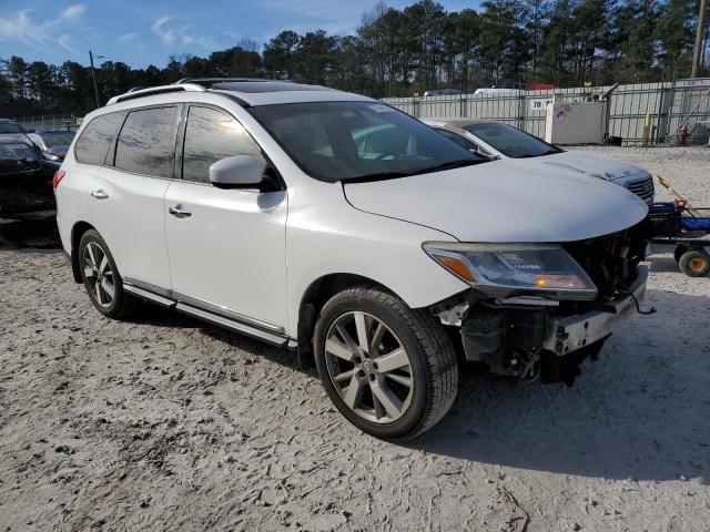 5N1AR2MM7DC675170 - 2013 NISSAN PATHFINDER S WHITE photo 4