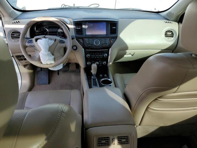 5N1AR2MM7DC675170 - 2013 NISSAN PATHFINDER S WHITE photo 8