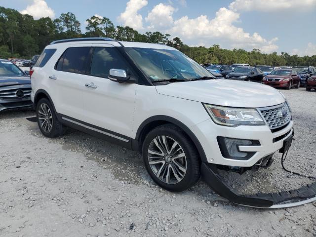 1FM5K8HT4HGD20899 - 2017 FORD EXPLORER PLATINUM WHITE photo 4