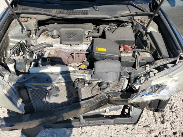 4T1BF1FK0CU626002 - 2012 TOYOTA CAMRY BASE GREEN photo 11