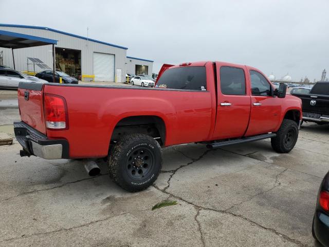 1GT4K1B61AF111447 - 2010 GMC SIERRA K2500 SLT RED photo 3