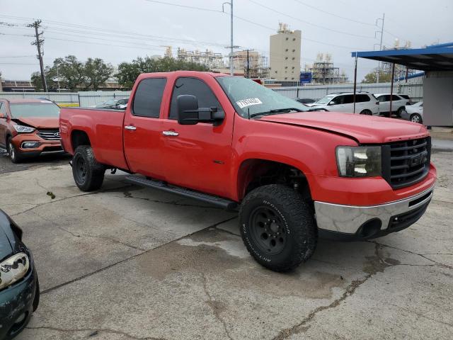 1GT4K1B61AF111447 - 2010 GMC SIERRA K2500 SLT RED photo 4