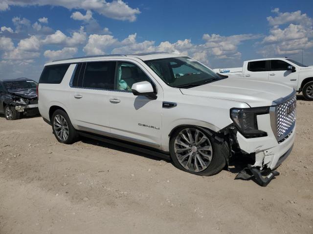 1GKS2JKL3MR155759 - 2021 GMC YUKON XL DENALI WHITE photo 4