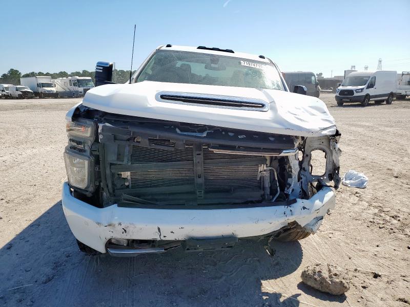 1GC4YLEY2NF334593 - 2022 CHEVROLET SILVERADO K2500 HEAVY DUTY WHITE photo 5