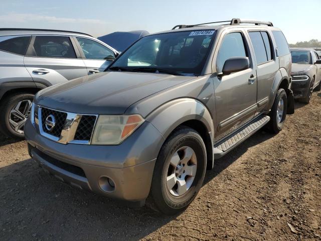 5N1AR18W76C625443 - 2006 NISSAN PATHFINDER LE GOLD photo 1