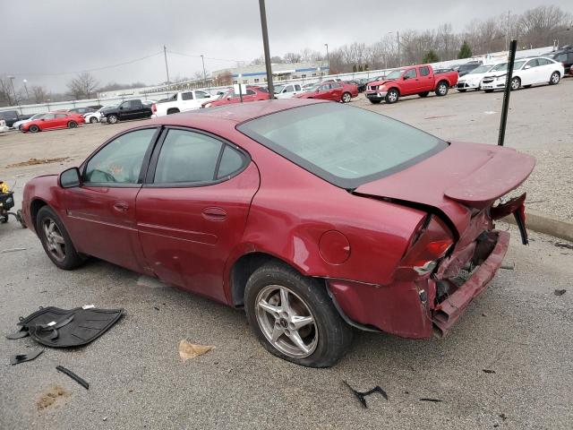 2G2WS522641175660 - 2004 PONTIAC GRAND PRIX GT2 BURGUNDY photo 2