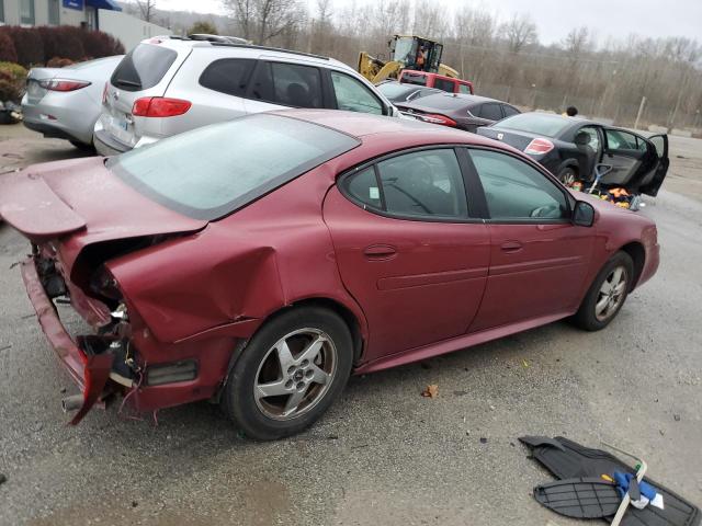 2G2WS522641175660 - 2004 PONTIAC GRAND PRIX GT2 BURGUNDY photo 3