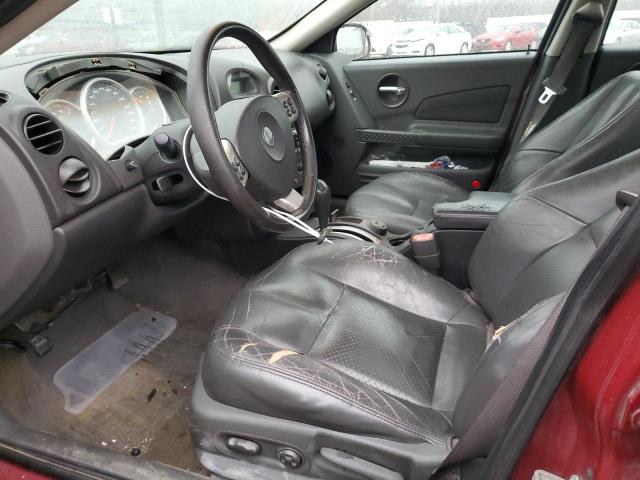 2G2WS522641175660 - 2004 PONTIAC GRAND PRIX GT2 ბურგუნდია ფოტო 7