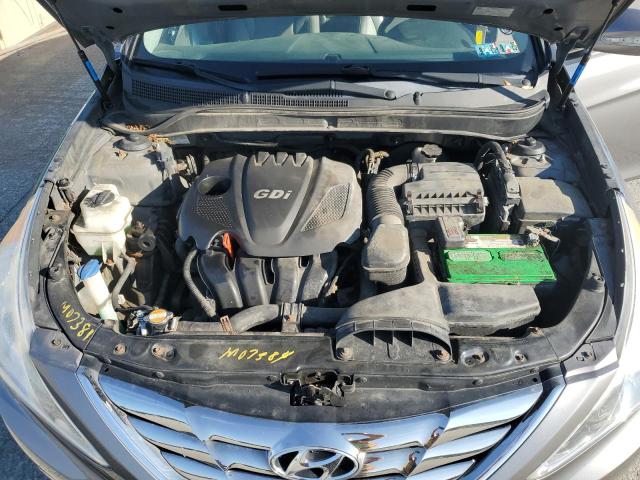 5NPEC4AC0CH380817 - 2012 HYUNDAI SONATA SE GRAY photo 11