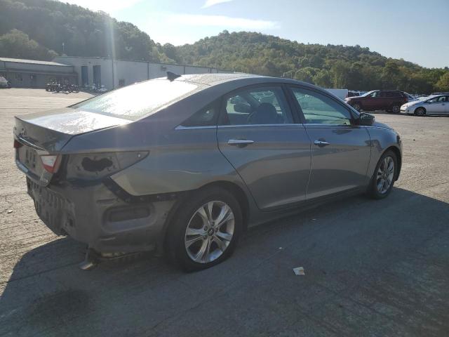 5NPEC4AC0CH380817 - 2012 HYUNDAI SONATA SE GRAY photo 3