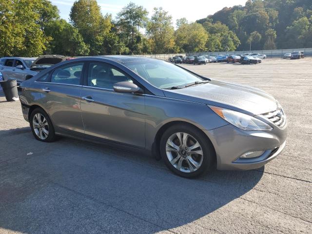 5NPEC4AC0CH380817 - 2012 HYUNDAI SONATA SE GRAY photo 4