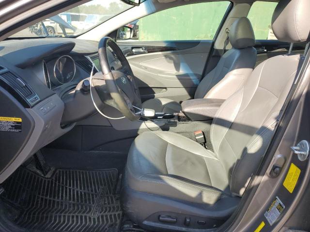 5NPEC4AC0CH380817 - 2012 HYUNDAI SONATA SE GRAY photo 7