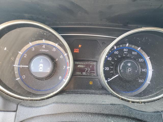 5NPEC4AC0CH380817 - 2012 HYUNDAI SONATA SE GRAY photo 9