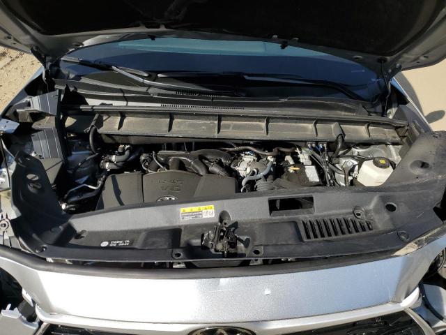 5TDHZRBH9NS210732 - 2022 TOYOTA HIGHLANDER XLE Plata foto 12