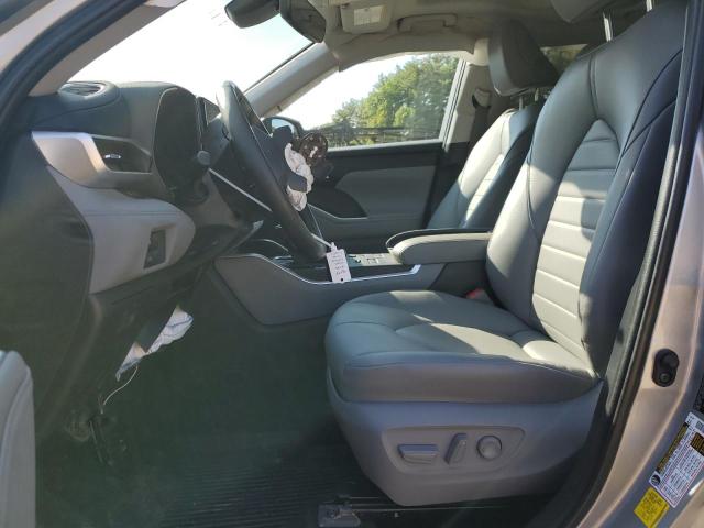 5TDHZRBH9NS210732 - 2022 TOYOTA HIGHLANDER XLE Plata foto 7