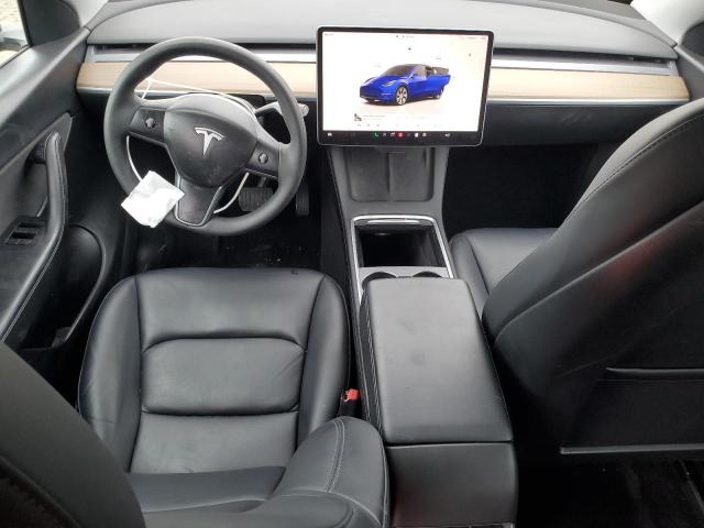 7SAYGDEE1NF437589 - 2022 TESLA MODEL Y BLUE photo 8