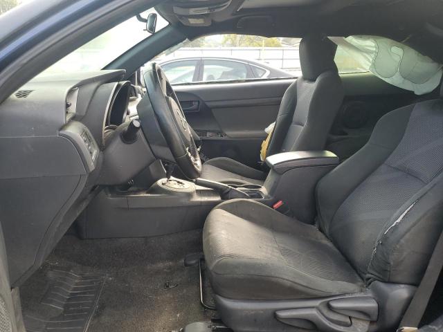 JTKJF5C79C3023569 - 2012 TOYOTA SCION TC BLUE photo 7