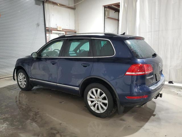 WVGEF9BP1CD010287 - 2012 VOLKSWAGEN TOUAREG V6 BLUE photo 2