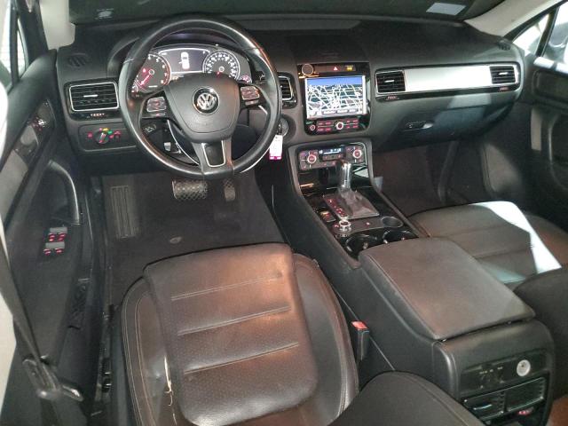 WVGEF9BP1CD010287 - 2012 VOLKSWAGEN TOUAREG V6 BLUE photo 8