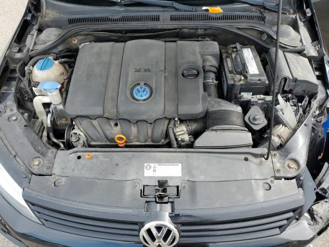 3VWDZ7AJXBM329423 - 2011 VOLKSWAGEN JETTA SE BLACK photo 11