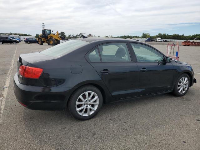 3VWDZ7AJXBM329423 - 2011 VOLKSWAGEN JETTA SE BLACK photo 3