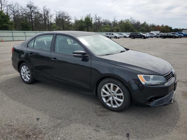 3VWDZ7AJXBM329423 - 2011 VOLKSWAGEN JETTA SE BLACK photo 4