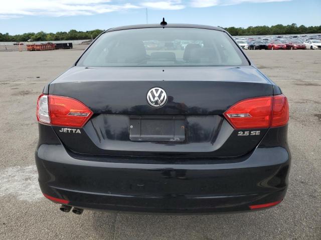 3VWDZ7AJXBM329423 - 2011 VOLKSWAGEN JETTA SE BLACK photo 6