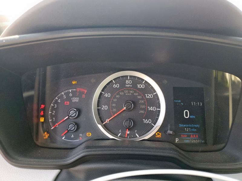 5YFS4MCE8MP095950 - 2021 TOYOTA COROLLA SE RED photo 9