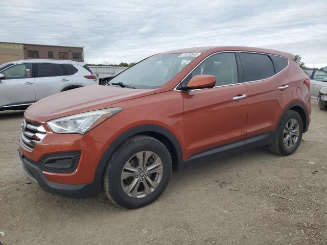 5XYZT3LBXEG147084 - 2014 HYUNDAI SANTA FE S ORANGE photo 1