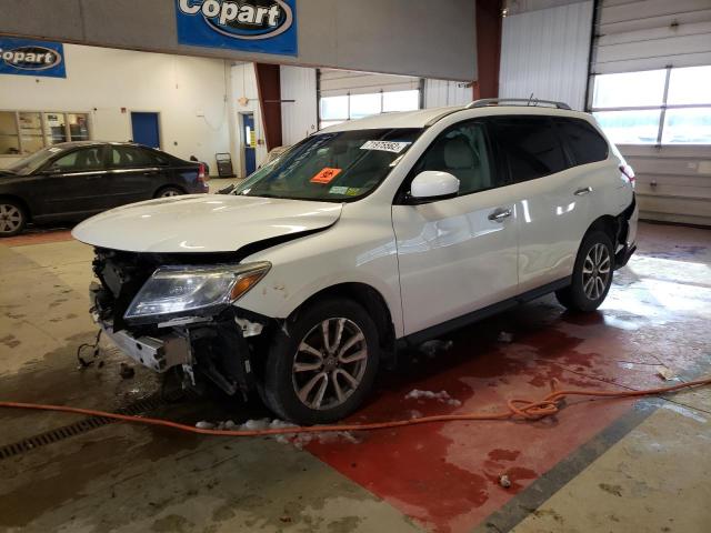 5N1AR2MM7EC706788 - 2014 NISSAN PATHFINDER S WHITE photo 1