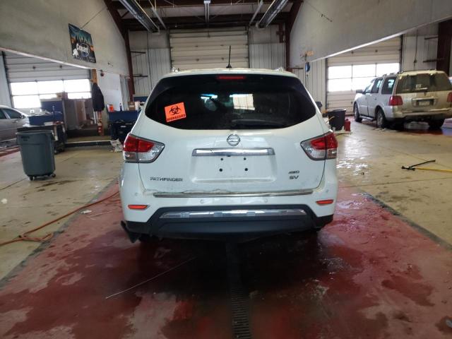 5N1AR2MM7EC706788 - 2014 NISSAN PATHFINDER S WHITE photo 6