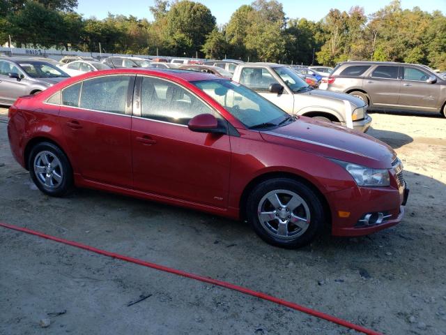 1G1PC5SB6D7166613 - 2013 CHEVROLET CRUZE LT RED photo 4