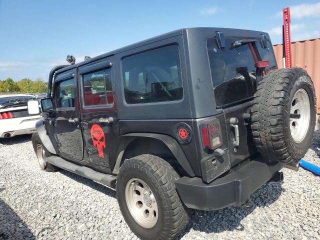 1C4BJWDG6EL299533 - 2014 JEEP WRANGLER U SPORT GRAY photo 2