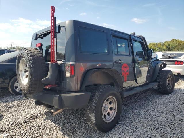 1C4BJWDG6EL299533 - 2014 JEEP WRANGLER U SPORT GRAY photo 3