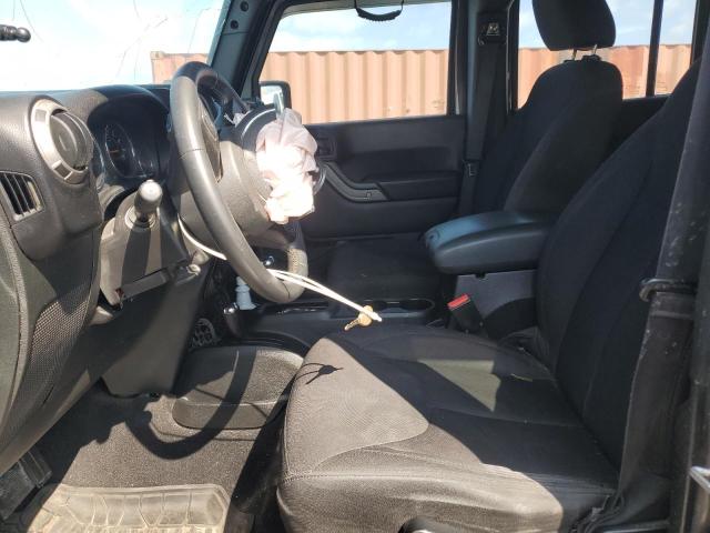 1C4BJWDG6EL299533 - 2014 JEEP WRANGLER U SPORT GRAY photo 7