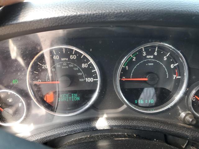 1C4BJWDG6EL299533 - 2014 JEEP WRANGLER U SPORT GRAY photo 9