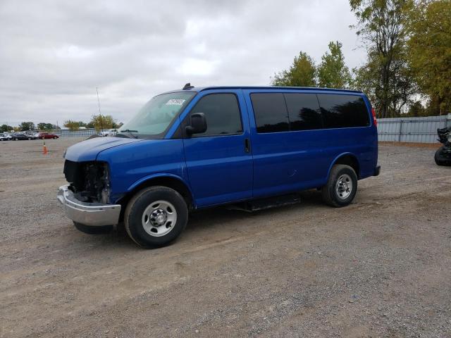 1GAZGMFG7J1315428 - 2018 CHEVROLET EXPRESS G3 LT BLUE photo 1