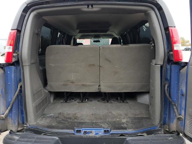 1GAZGMFG7J1315428 - 2018 CHEVROLET EXPRESS G3 LT BLUE photo 10