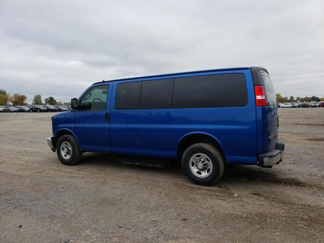 1GAZGMFG7J1315428 - 2018 CHEVROLET EXPRESS G3 LT BLUE photo 2