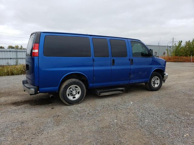 1GAZGMFG7J1315428 - 2018 CHEVROLET EXPRESS G3 LT BLUE photo 3