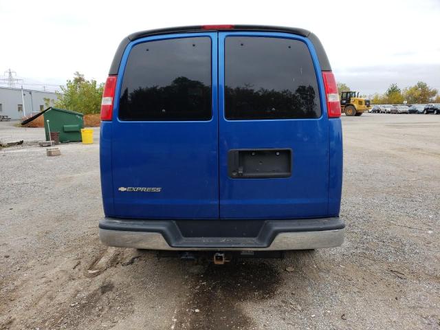 1GAZGMFG7J1315428 - 2018 CHEVROLET EXPRESS G3 LT BLUE photo 6