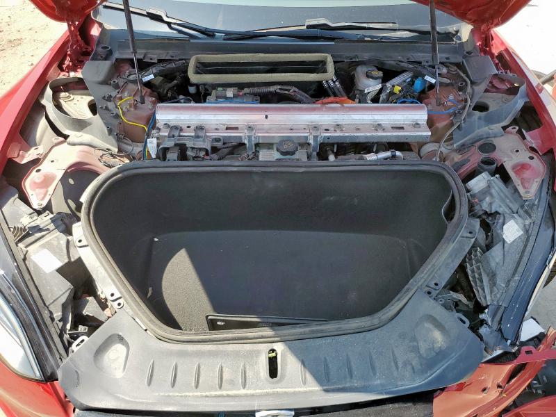 5YJSA1E51NF492742 - 2022 TESLA MODEL S Красный фото 11