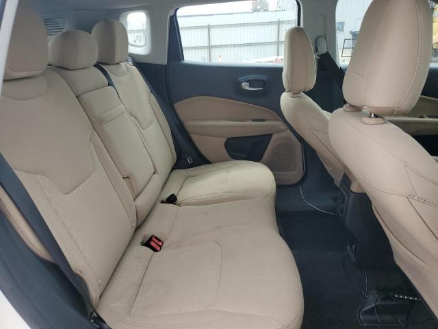 3C4NJCAB0JT471090 - 2018 JEEP COMPASS SPORT Weiß Foto 10